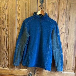 Kühl Navy Blue / Grey Winter Athletic Shirt